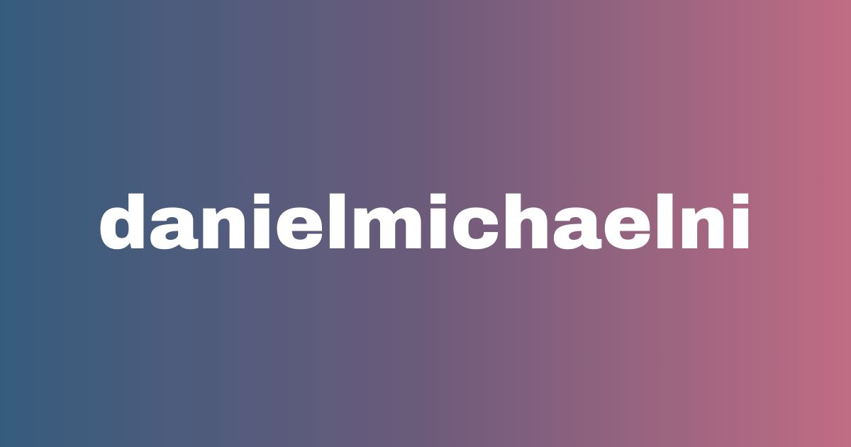 Daniel Michael Ni
